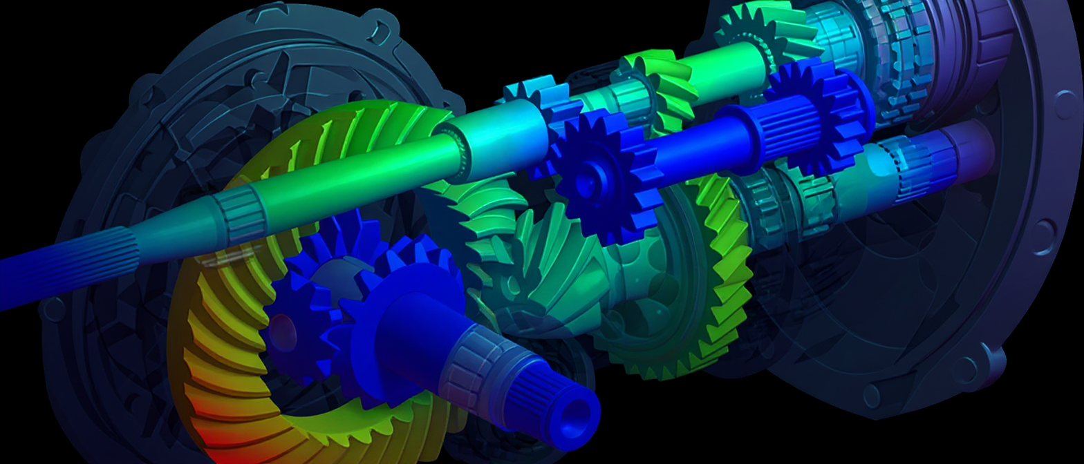 FEA stress contour used to compare simulation accuracy against physical testing